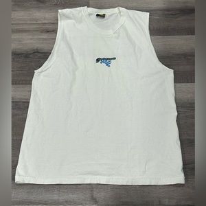 1990’s vintage Hawaiii Gecko Happy Shirt 90’s  tank tee shirt sleeveless XL